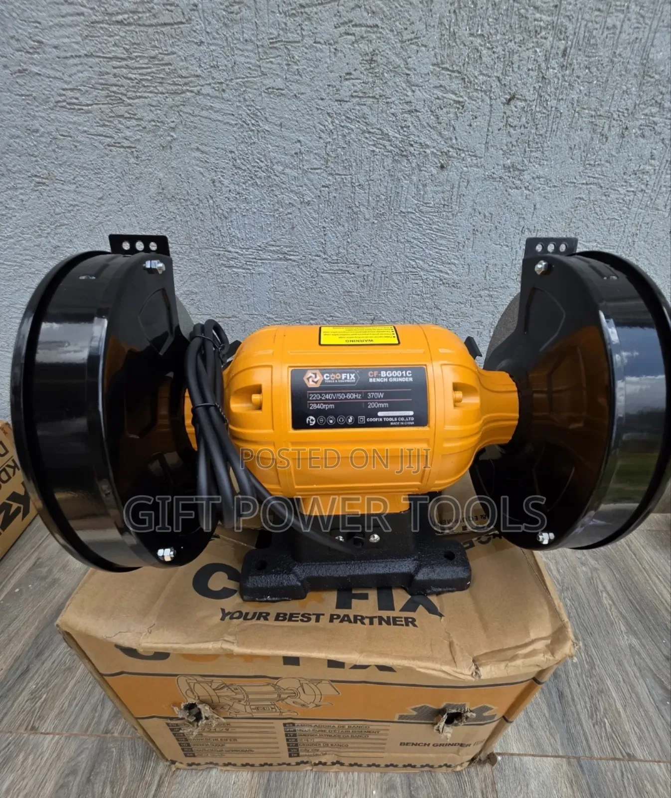 Coofix Bench Grinder 8inch/200mm Bench Grinder
