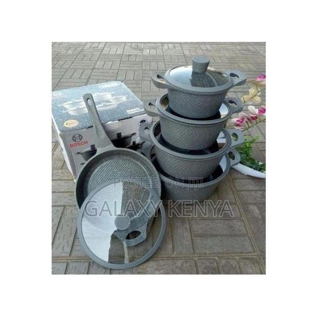 Bosch 11pc Cookware With Silicone Lid Covers_ - thumbnail 2