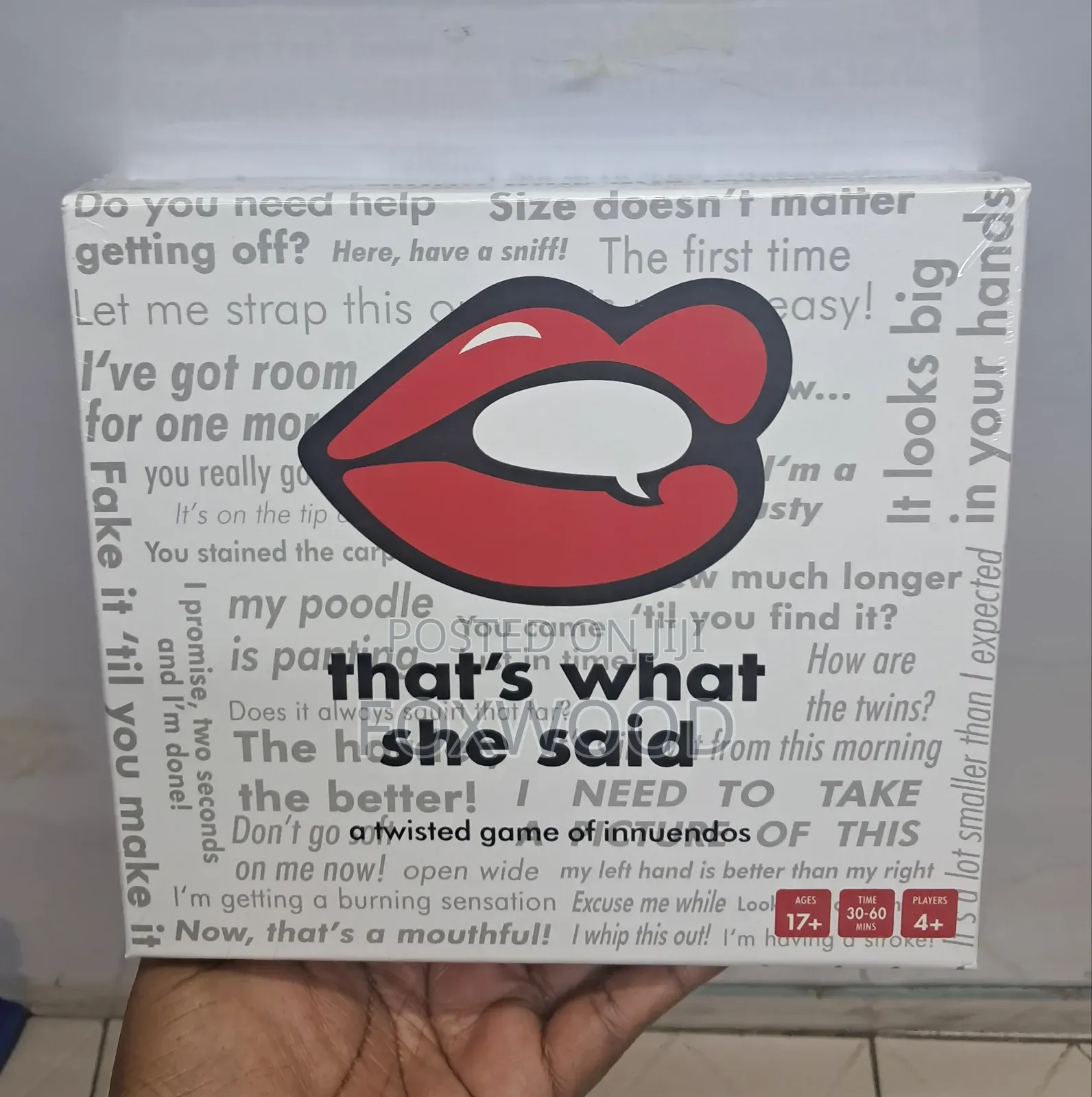 That's What She Said Card Party Game + Free Dice
