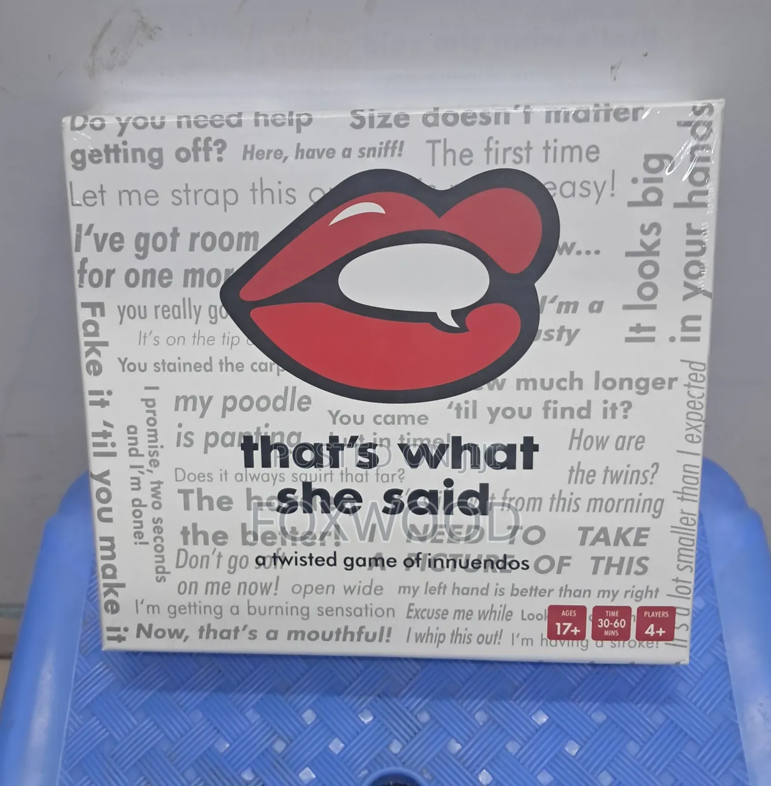 That's What She Said Card Party Game + Free Dice
