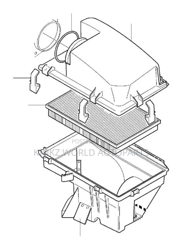 Volvo Xc90 Element Air Filter  - main view