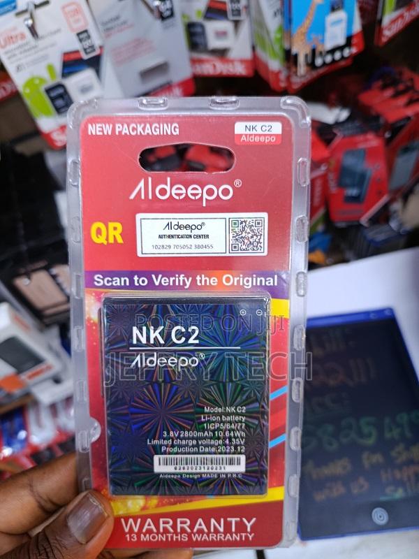 Aldeepo Nk C2 Li-Ion Battery, a T Battery Designed for the Nokia C2