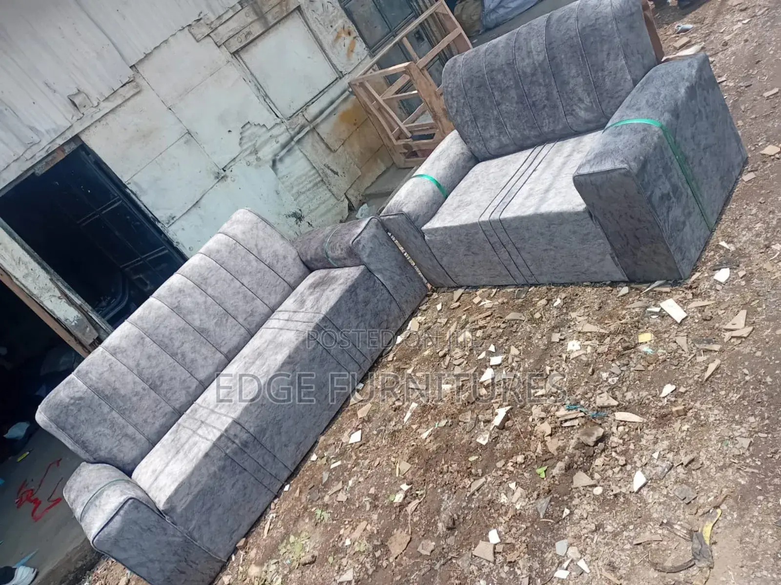 Velvet 5seater Sofa for Sell