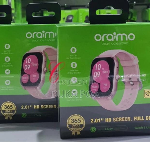 Oraimo Pink Watch Watch 5 Lite Rose Gold Pink