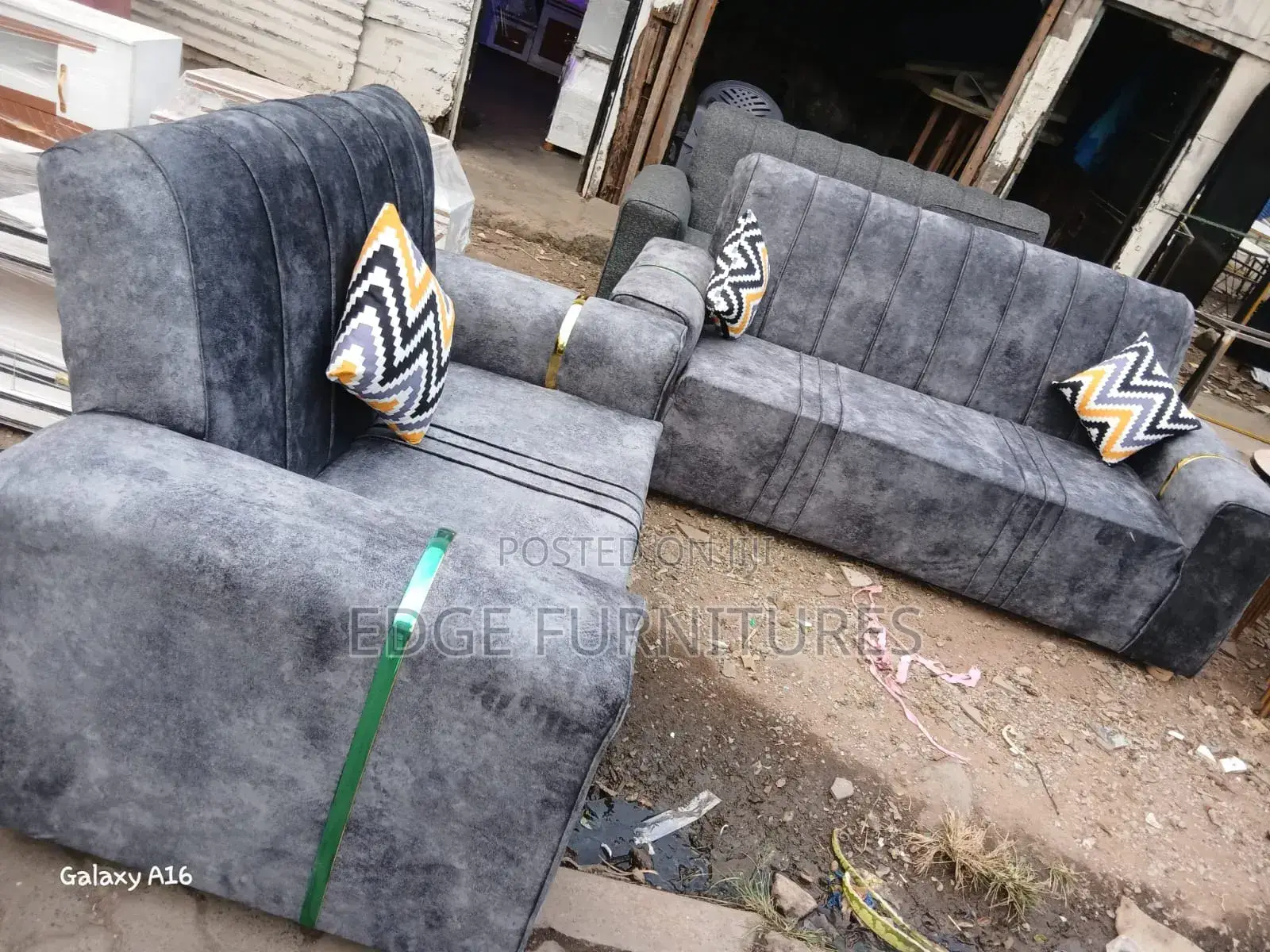 Quality Velvet Sofa Set for Sel