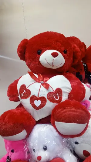 ▫ Valentine Red Teddy Bear 🧸 
▫Size 60cm