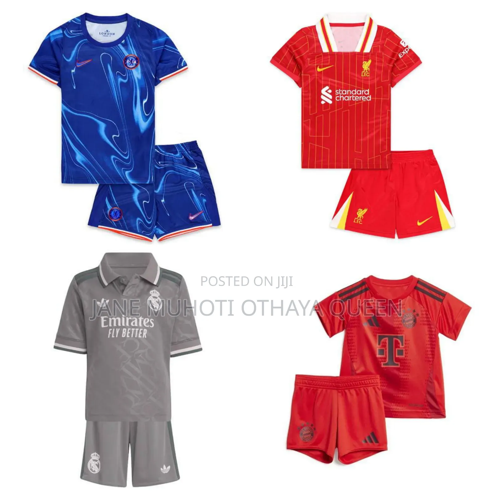 *Bayern Munich Kids Jersey Kit