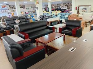 Executive Impotent Modern Office Visitors Sofa Five Seater - main view