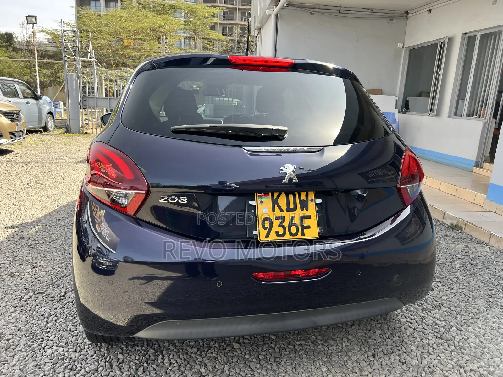 Peugeot 208 2019 Blue