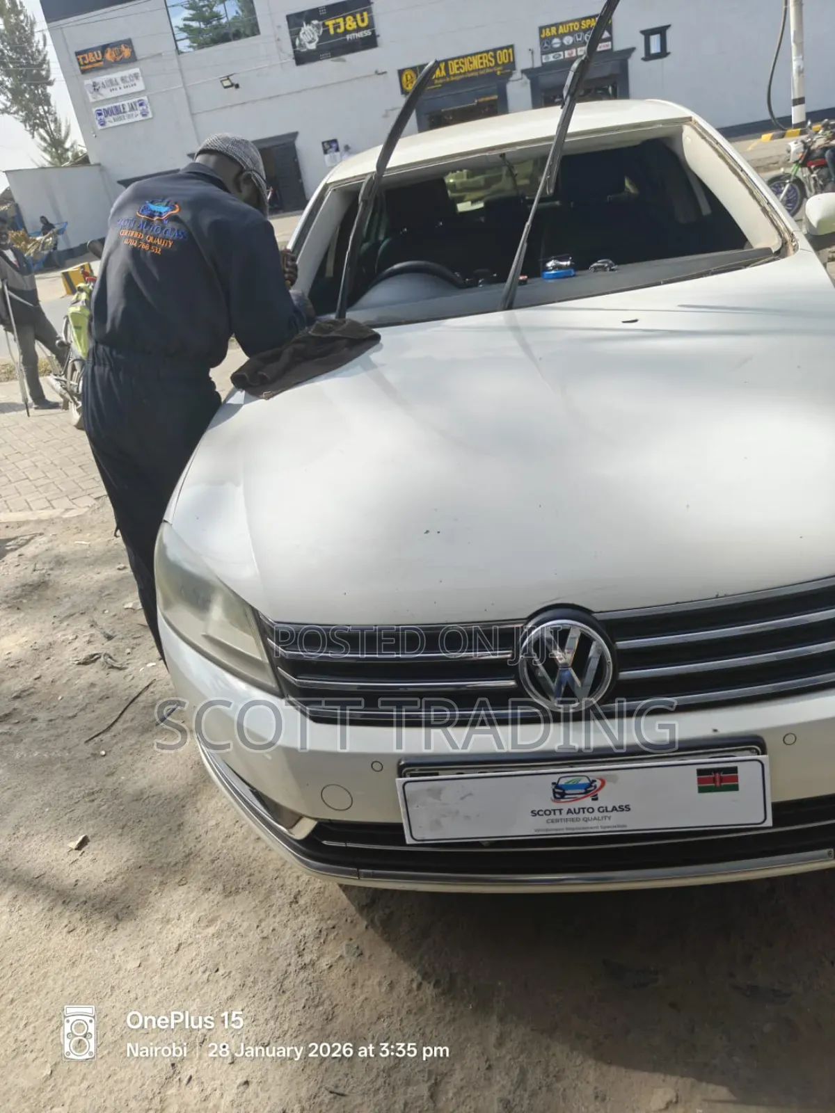 Vw Passat B6 Front Windscreen