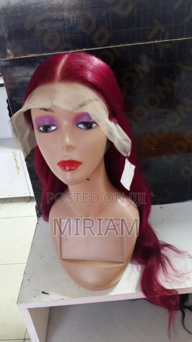 Wavy Human Bleed Wig - main view