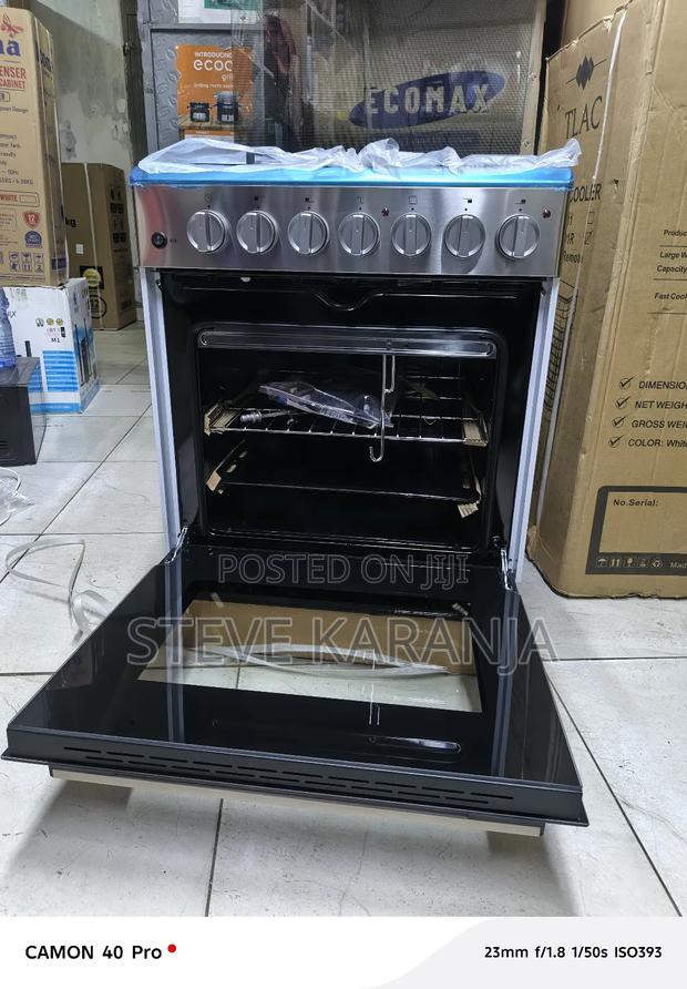 Haier 60*60 Standing Cooker, 3+1 With Flame Failures Detector