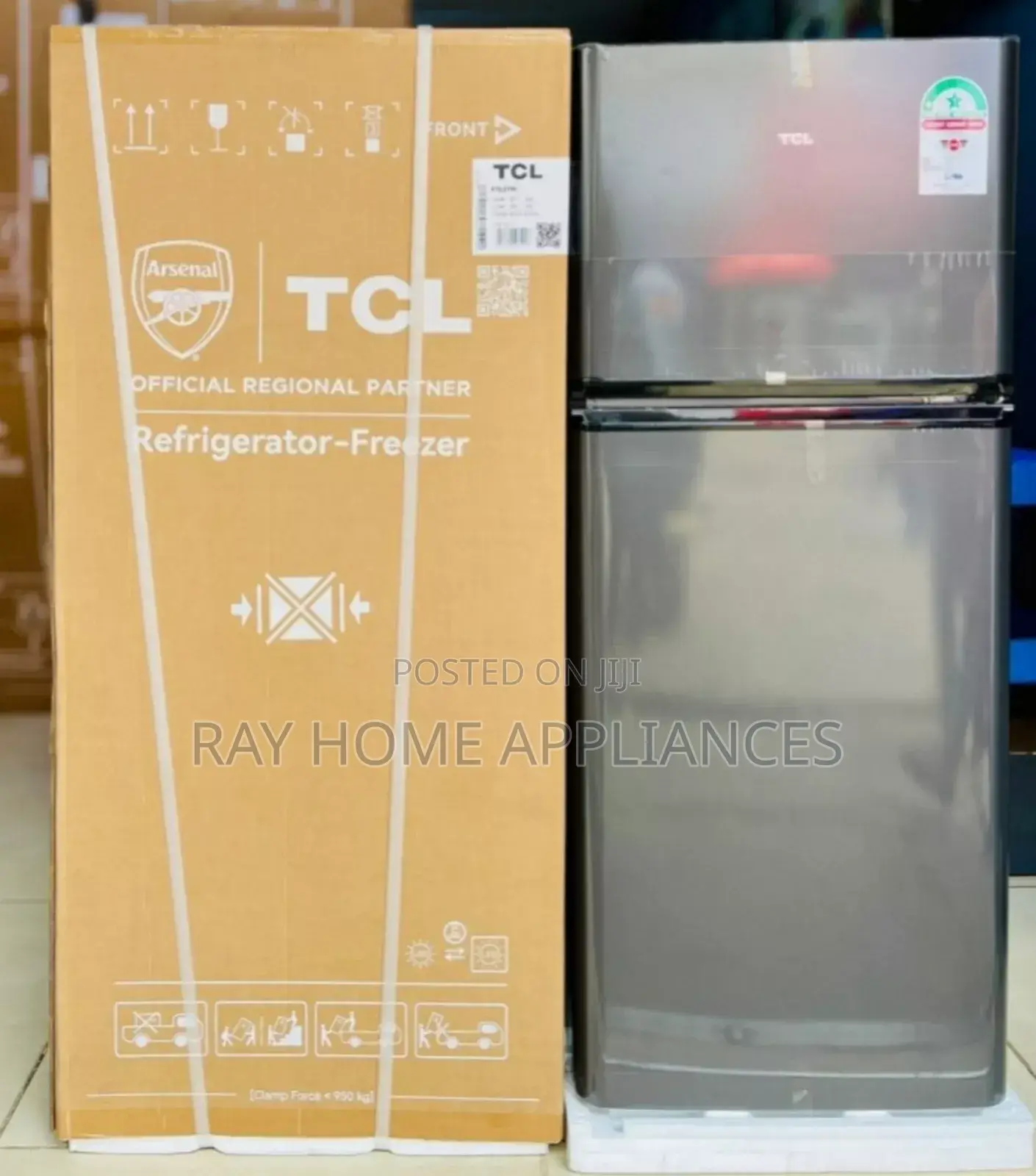 163 Litres TCL P163tm Double Door Refrigerator