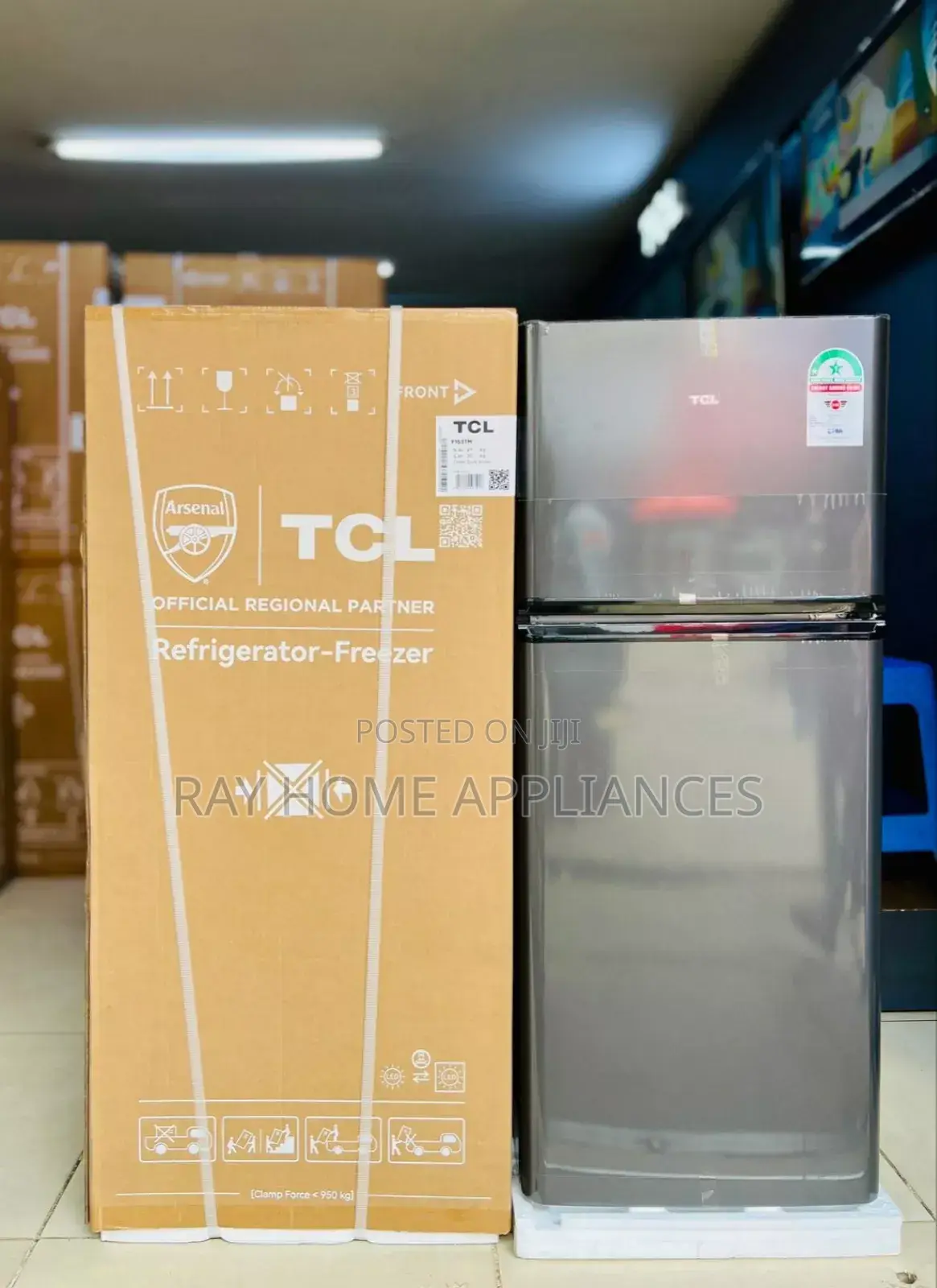 270 Litres TCL F270tm Double Door Refrigerator