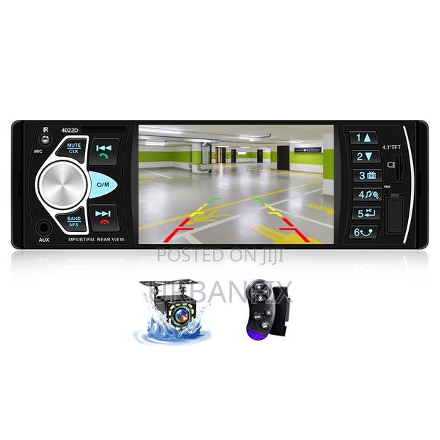 4.1 Inch Single Din Mp5 Digital Bluetooth Screen With Aux, Tf and Usb