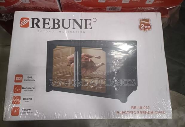 75 Litres Rebune Re-10-031 Commercial Double Door Oven - main view