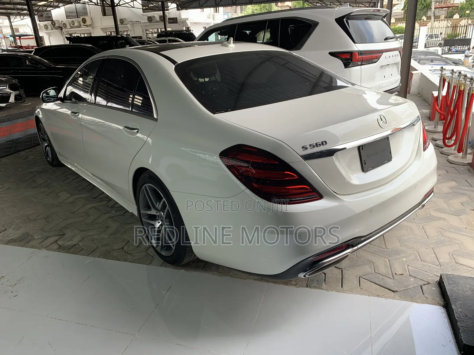Mercedes-Benz S-Class S 550 2018 White