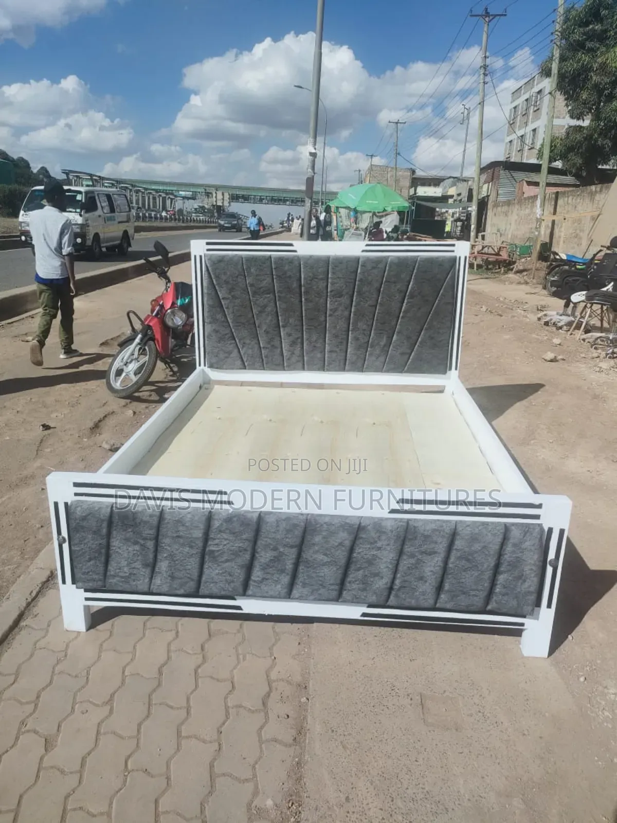 Strong Modern Bed Frame (5*6)