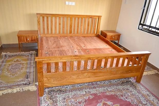 Classic Slatted Wood Bed Size 5 by 6