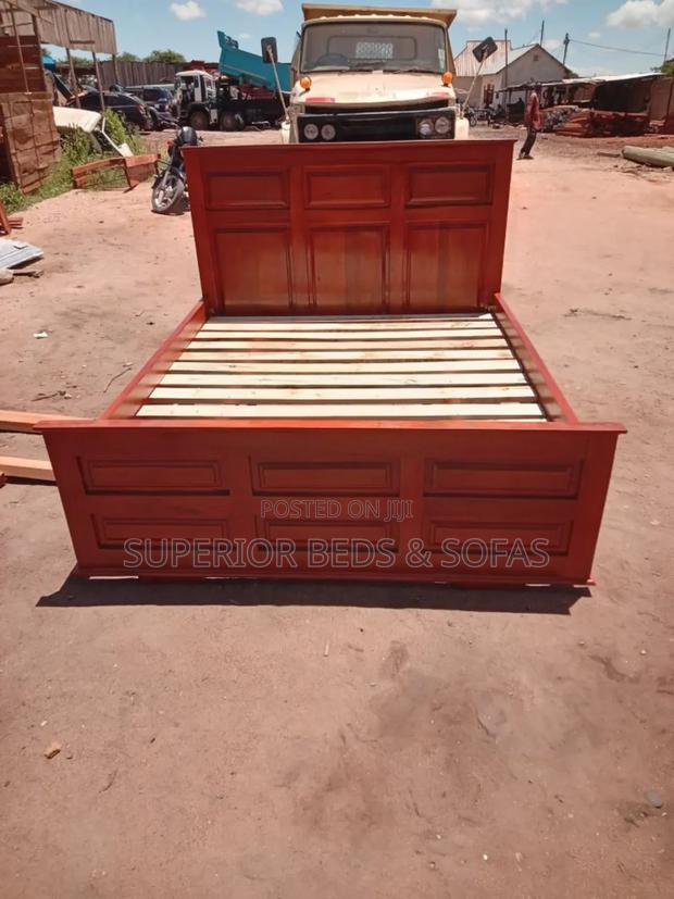 Grand Panel Wood Bed Size 5 by 6
