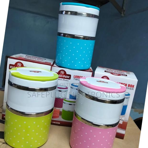 Rashink 2-Tier Lunch Box Green | - main view