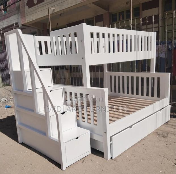 Hardwood Double Decker Bunk Beds - main view