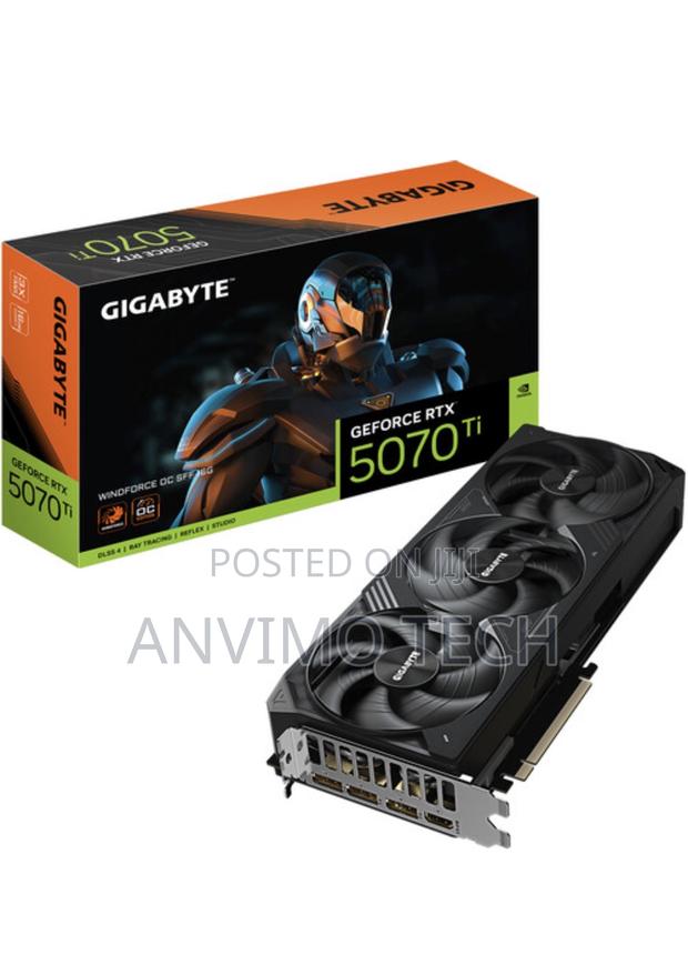 Gigabyte Geforce RTX 5070 Ti Windforce Oc SFF Graphics Card - main view