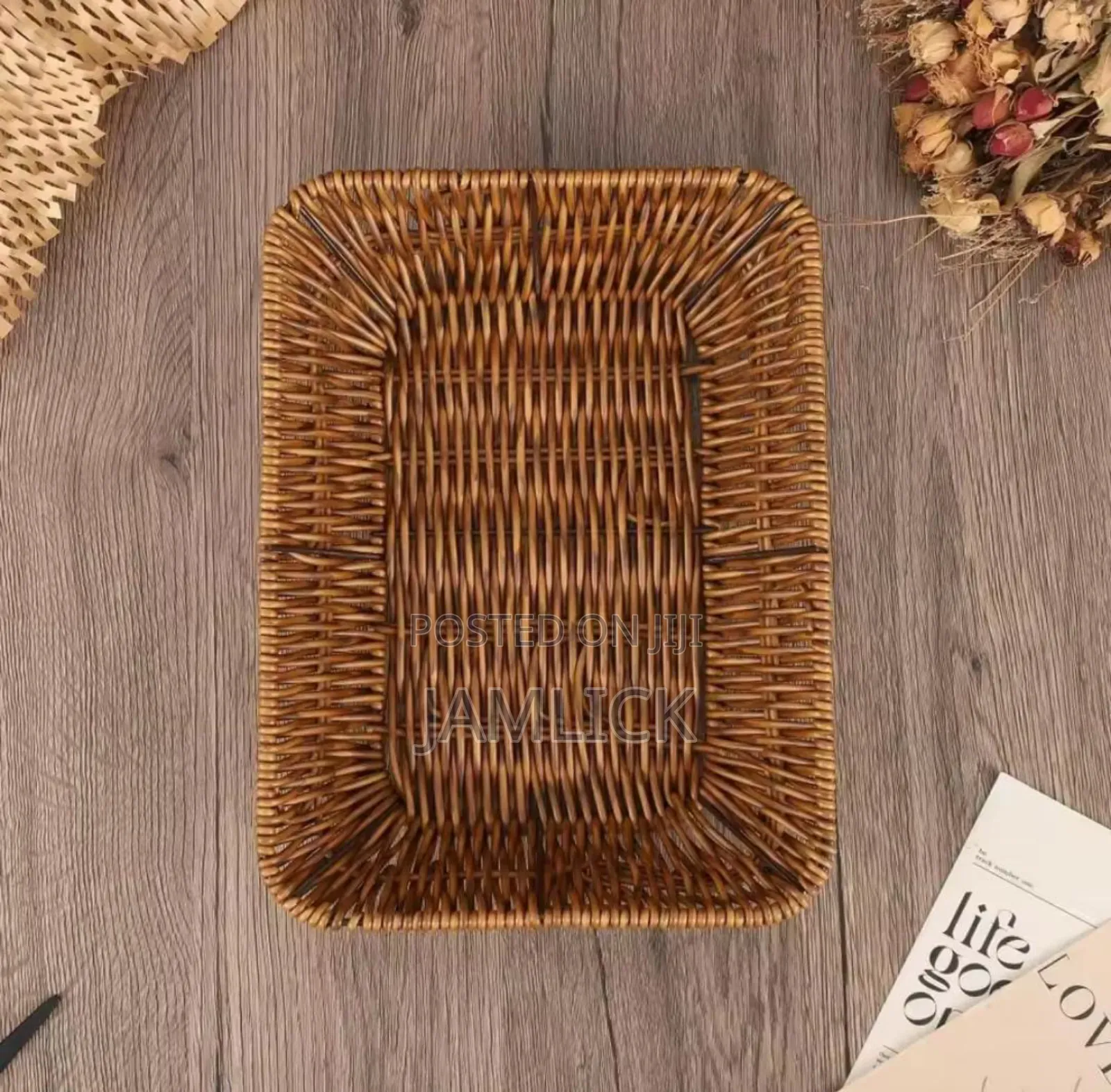 Handmade Rattan Baskets –Bz