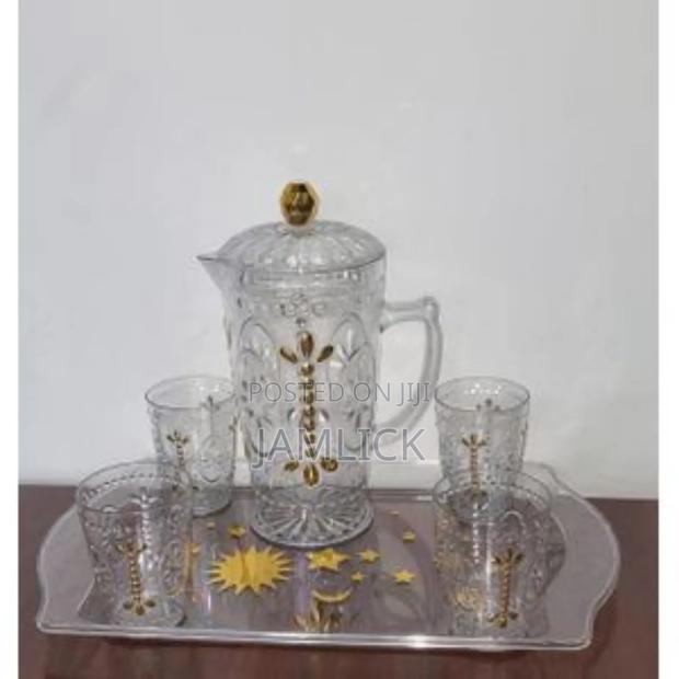 Acrylic Water Set With Tray –Pm