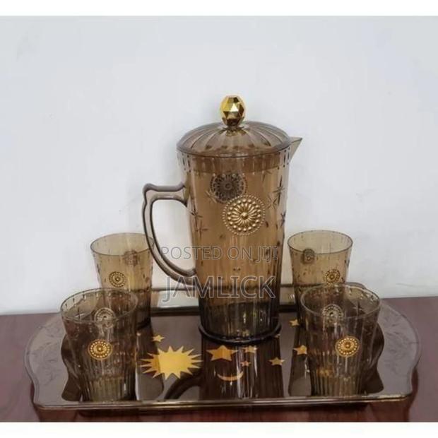 Acrylic Water Set With Tray –Pm - thumbnail 3