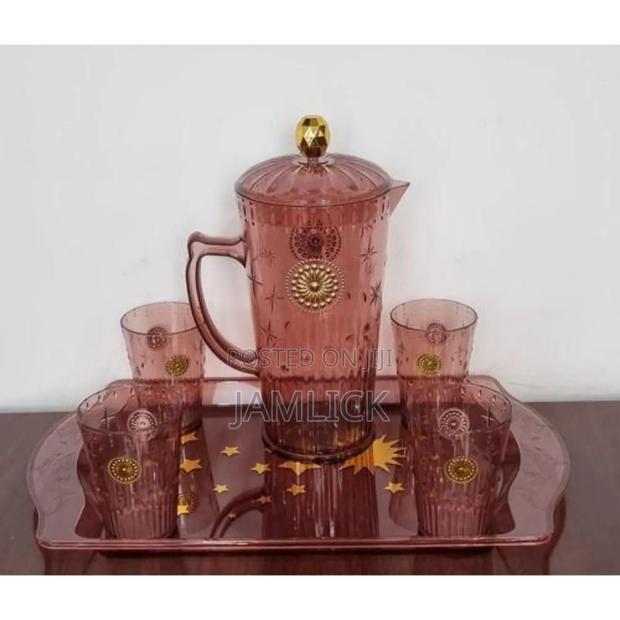 Acrylic Water Set With Tray –Pm - thumbnail 4