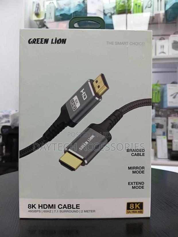 Green Lion Hdmi Cable 2 Meter - Black - thumbnail 3