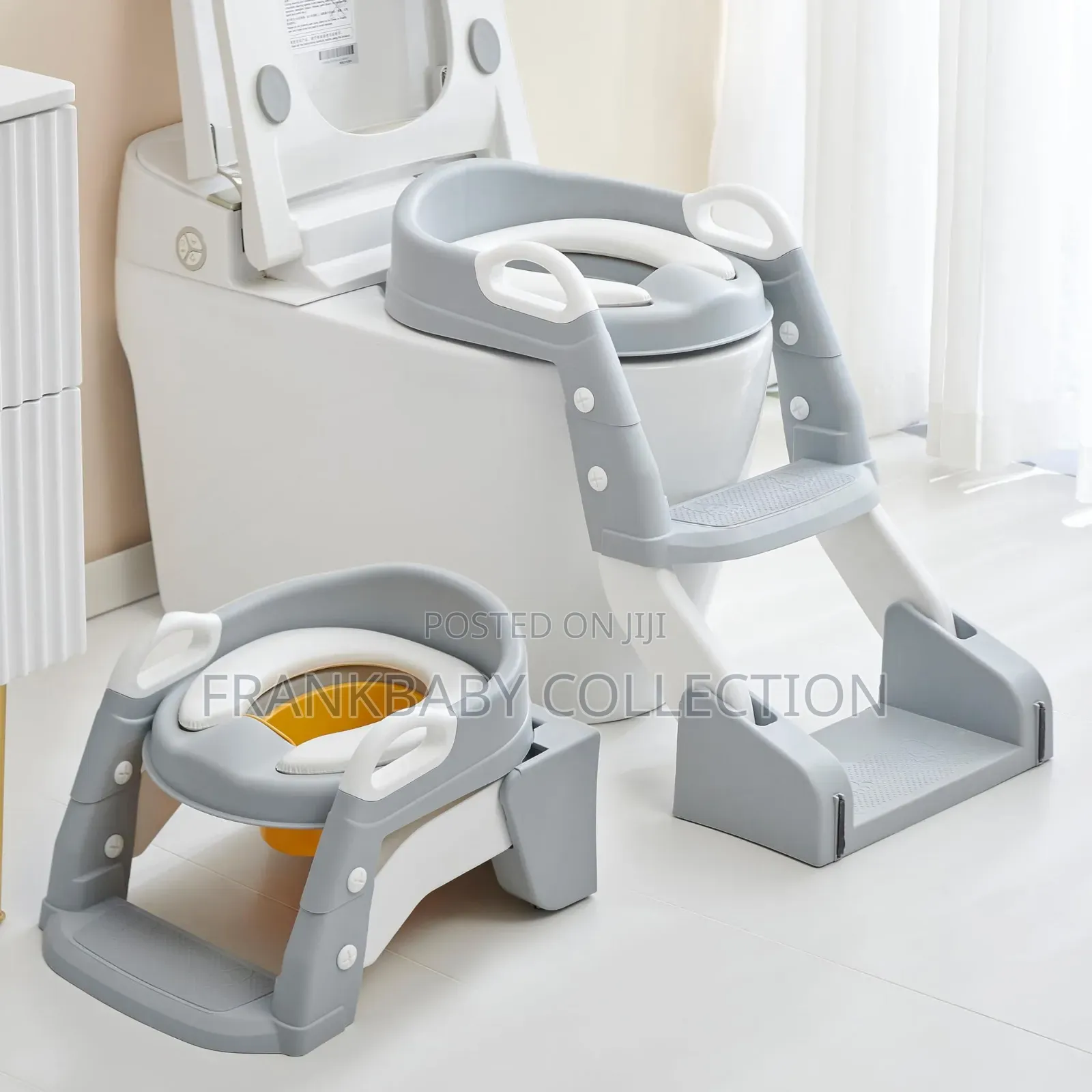 Kids Toilet Trainer With Potty Ladder