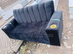 Black Three Seater Sofa for Sale