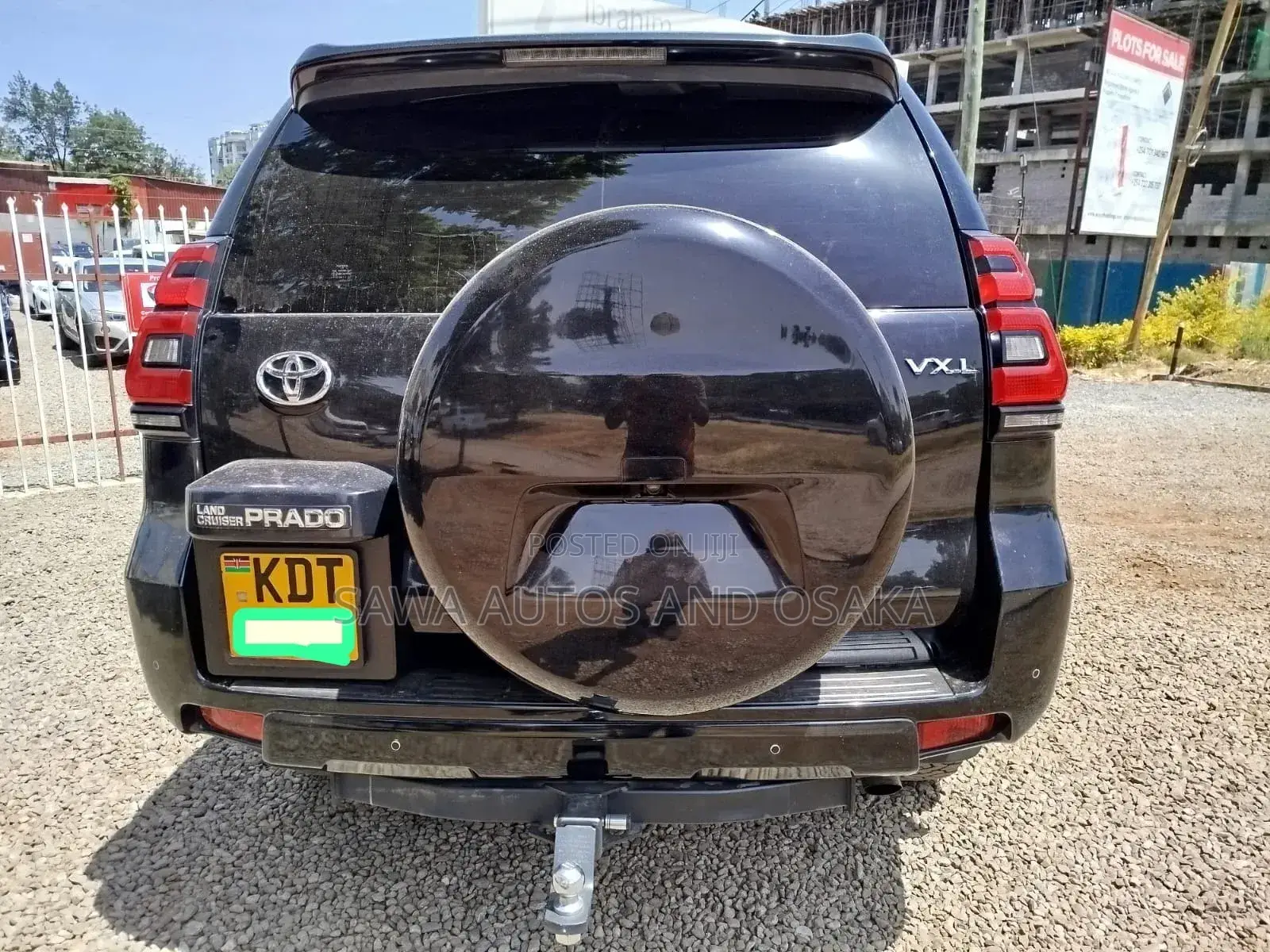 Toyota Land Cruiser Prado 2018 Matt Black
