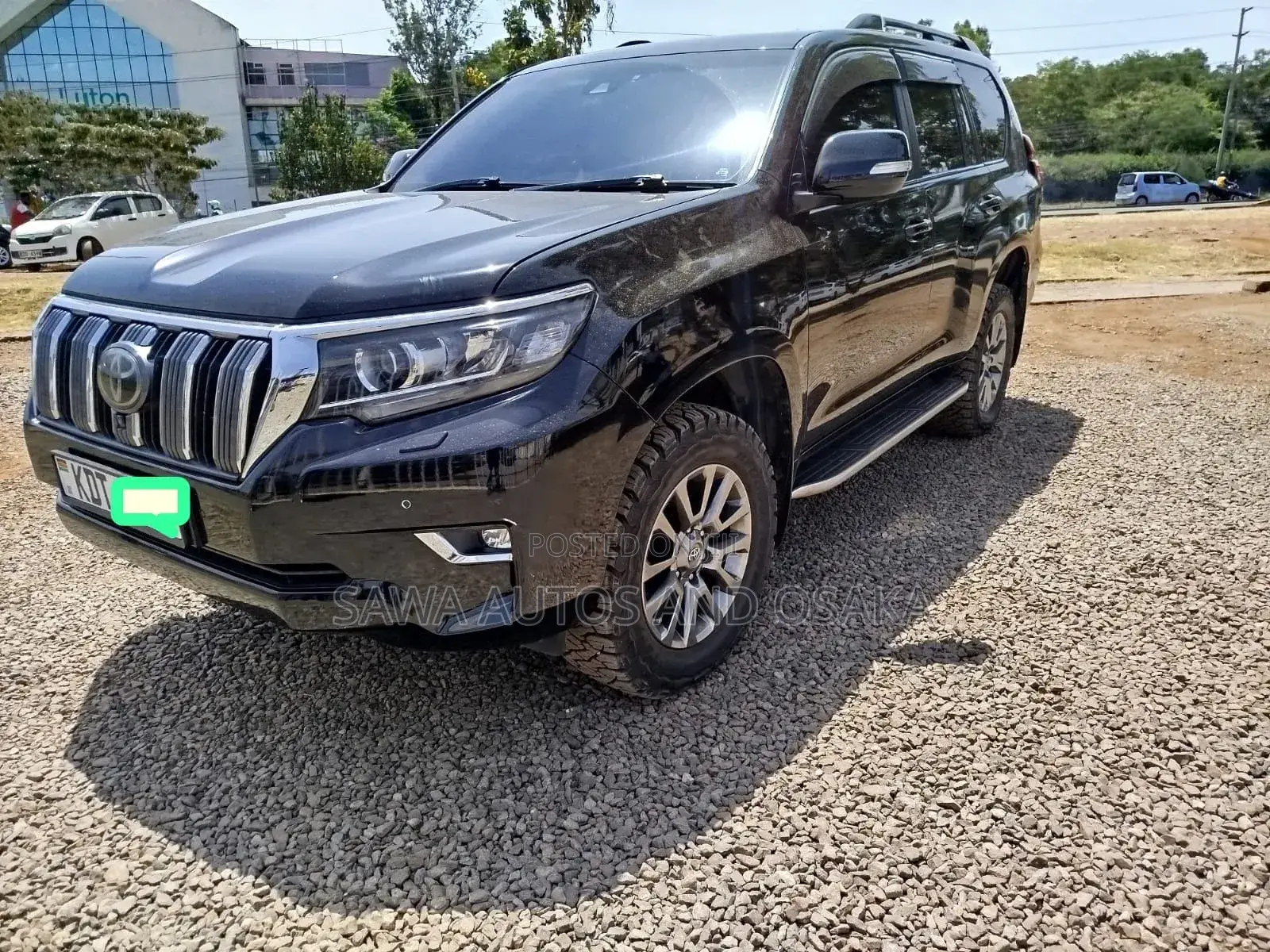 Toyota Land Cruiser Prado 2018 Matt Black