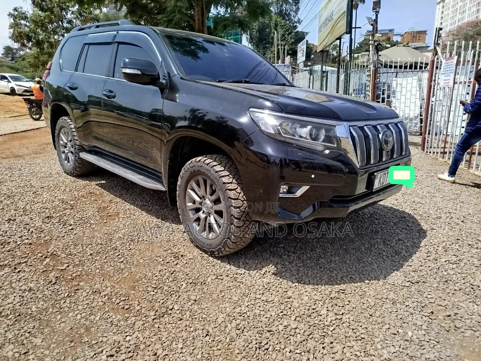 Toyota Land Cruiser Prado 2018 Matt Black