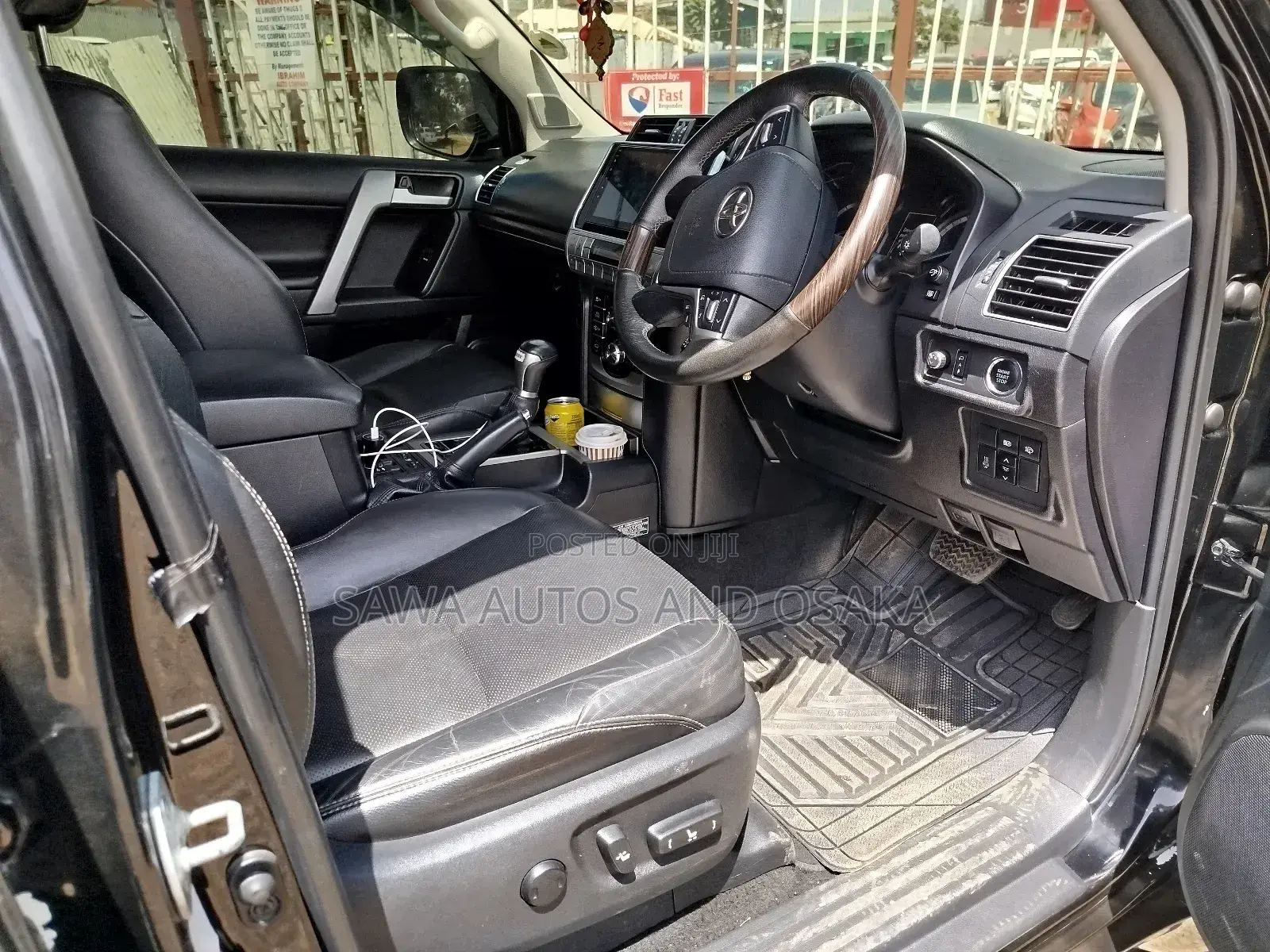 Toyota Land Cruiser Prado 2018 Matt Black