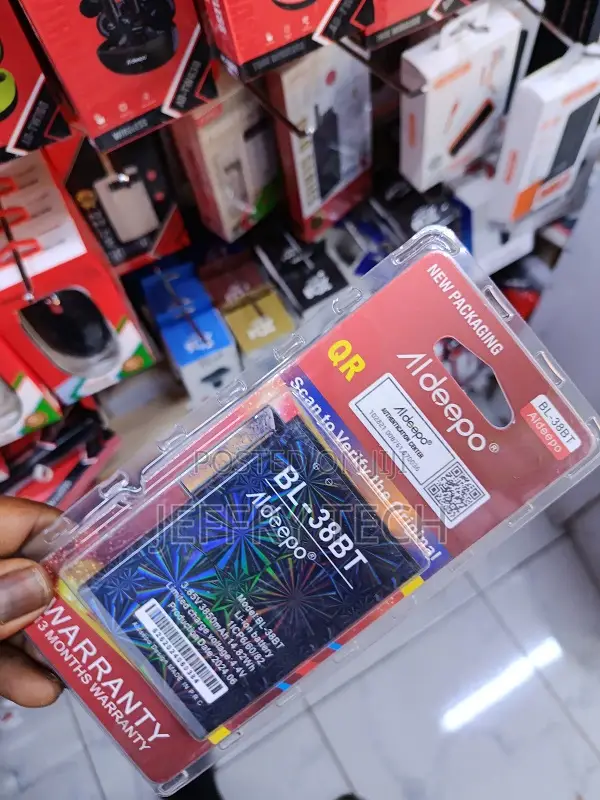 Aldeepo Bl-38bt Is a Lithium-Ion Phone Battery With the Tecno Pop 5 Go