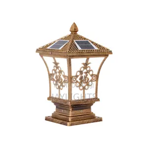 Waterproof Square Outdoor Led Ac /Solar Pillar Light