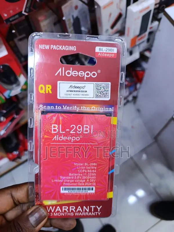 Aldeepo Bl-29bi Li-Ion Mobile Phone Battery.