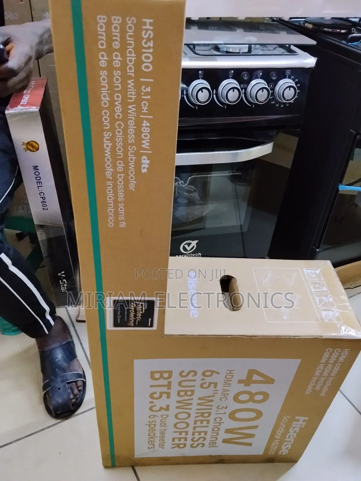 Hisense Hs3100 3.1ch 480w Wireless Soundbar