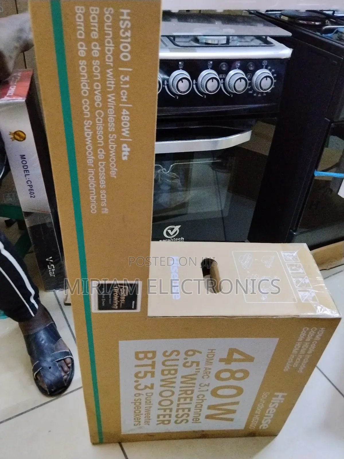 Hisense Hs3100 3.1ch 480w Wireless Soundbar