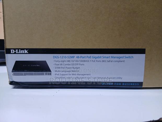 Dlink 48port Smart Managed Switch - main view
