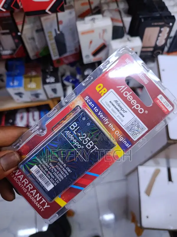 Aldeepo Bl-25bt Is a 2500mah Lithium-Ion Replacement Battery Tecno