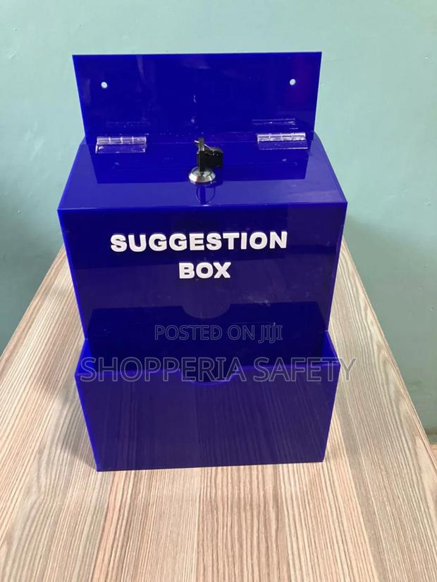 Royal Blue Suggestion Box - main view