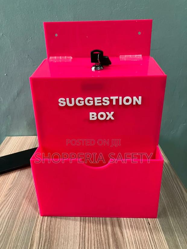 Pink Suggestion Box - main view