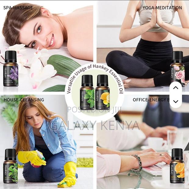 Natural Essential Oil Set of 6 Pieces(10ml Each Bottle)