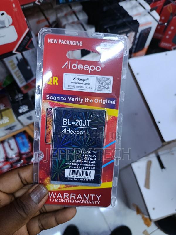 Aldeepo Bl-20jt Is a Replacement Lithium-Ion Mobile Phone Battery - main view