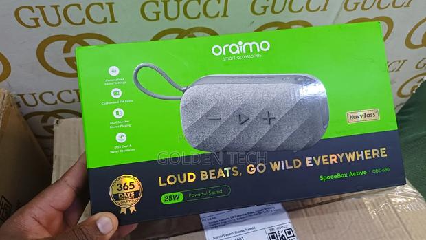 Oraimo Spacebox Active 25w Wireless Speaker With Heavy Bass